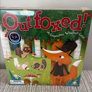 OUTFOXED A Cooperative Clue Whodunit Board Game Out Foxed GameWright SEALED NEW